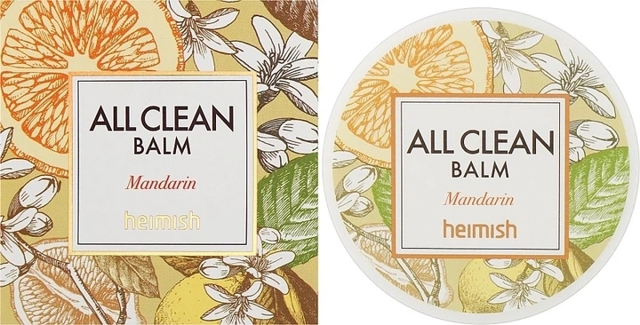 Очищающий бальзам для снятия макияжа с мандарином - Heimish All Clean Balm Mandarin, 50 мл - фото N1