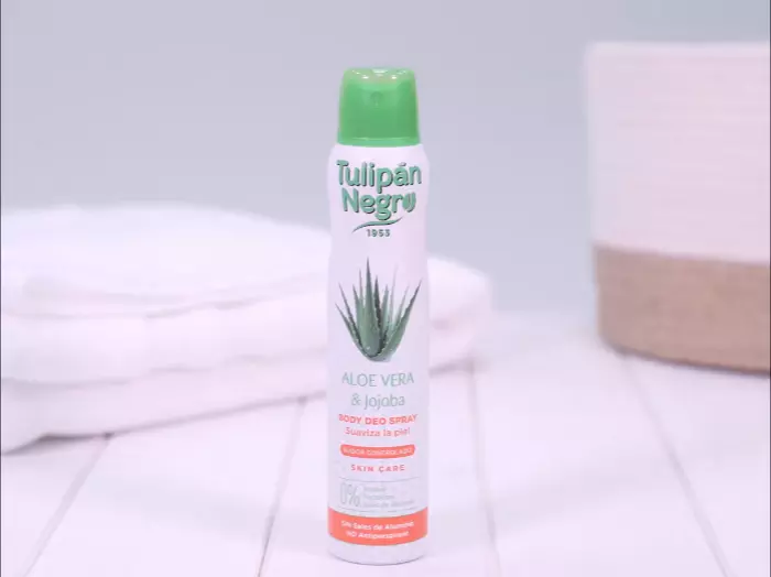Дезодорант-спрей Tulipan Negro Aloe Vera & Jojoba Deo Spray
