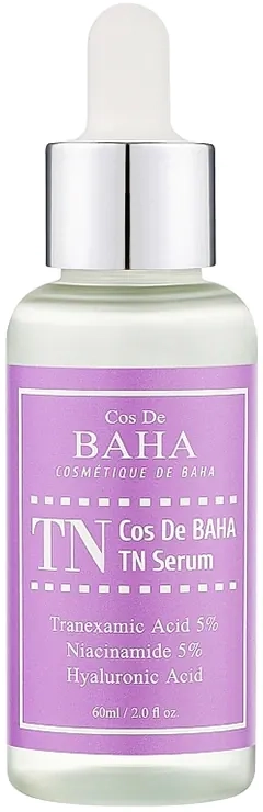Сироватка проти пігментації з транексамовою кислотою та ніацинамідом - Cos De Baha TN Tranexamic Acid Niacinamide Serum, 60 мл - фото N1