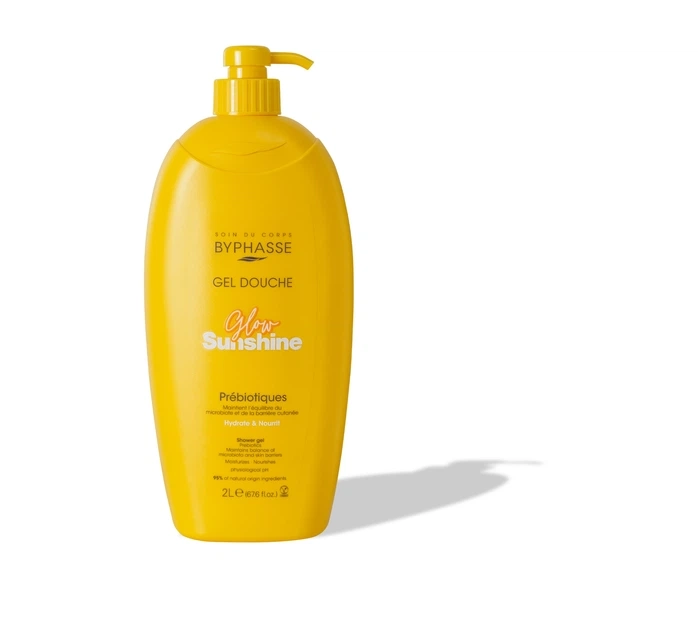 Гель для душу "Сияние солнца" - Byphasse Byphasse Gel Douche Glow Sunshine, 2000 мл - фото N1