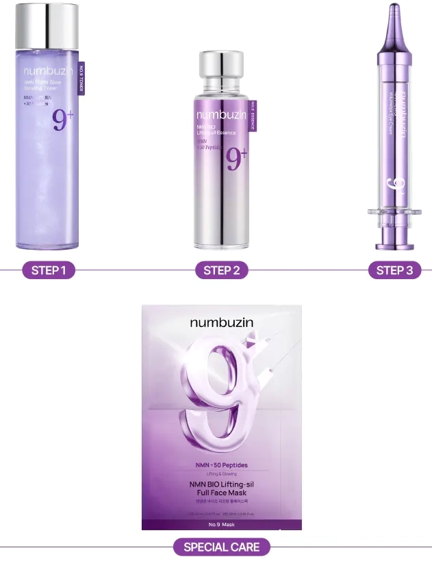 Ліфтинг-есенція з коензимом NAD - NUMBUZIN NAD No.9 NAD Bio Lifting Essence, 30 мл - фото N8