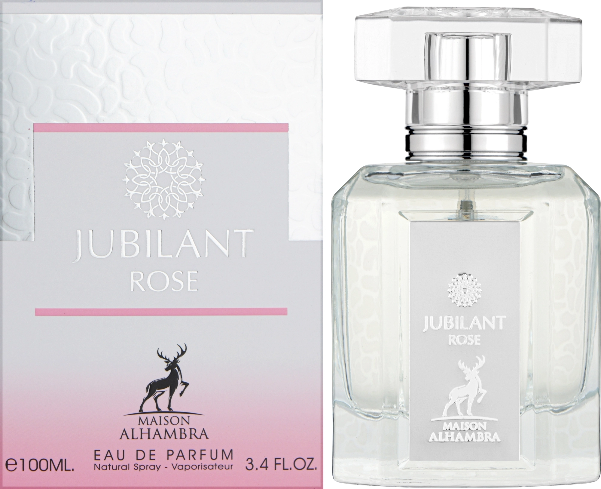 Парфюмированная вода женская - Alhambra Jubilant Rose (Versencia Crystal), 100 мл - фото N1