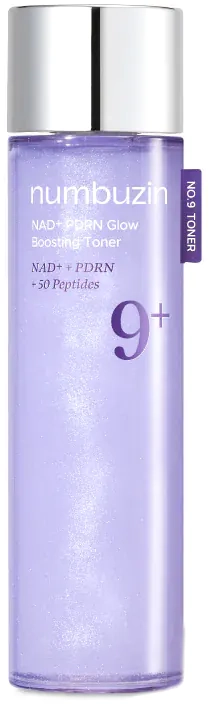 Тонер для сяяння та еластичності шкіри - NUMBUZIN No.9+ NAD+ PDRN Glow Boosting Toner, 150 мл - фото N1
