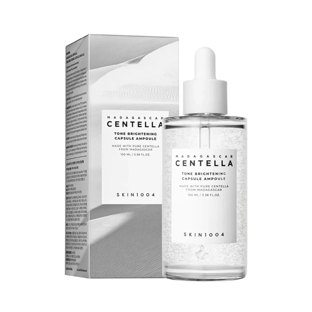 Освітлююча сироватка проти пігментації - SKIN1004 Madagascar Centella Tone Brightening Capsule Ampoule, 100 мл - фото N2