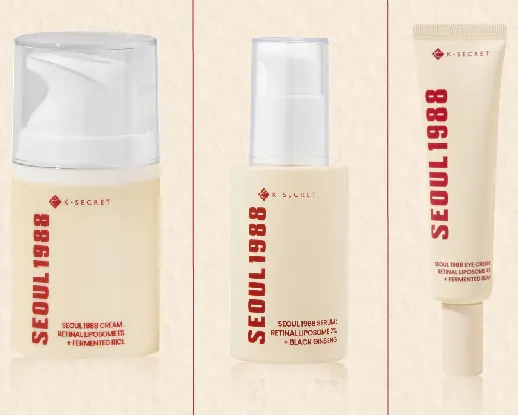 Продукти з ретиналем K-Secret Seoul 1988 Retinal