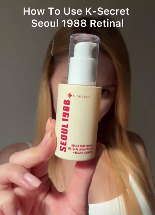 Сироватка K-Secret Seoul 1988 Serum Retinal Liposome 2% + Black Ginseng