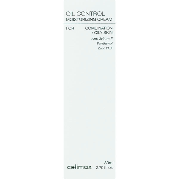 Крем зволожуючий для жирної шкіри - Celimax Oil Control Moisturizing Cream, 80 мл - фото N2