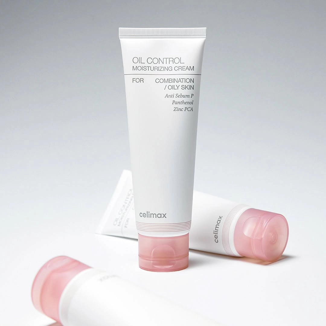 Крем зволожуючий для жирної шкіри - Celimax Oil Control Moisturizing Cream, 80 мл - фото N4