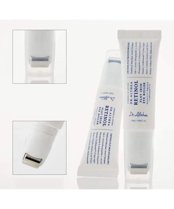 Крем під очі з ретинолом та пептидами - Dr. Althea Retinol Flat Iron Eye Roller, 25 мл - фото N4