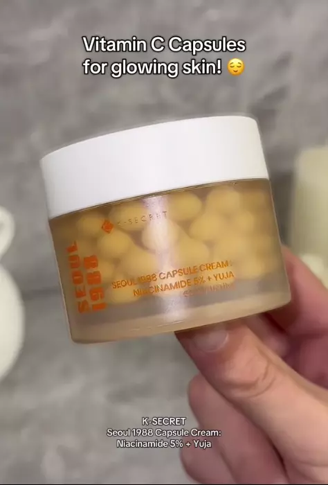 Капсульний крем K-Secret Seoul 1988 Capsule Cream Niacinamide 5% + Yuja