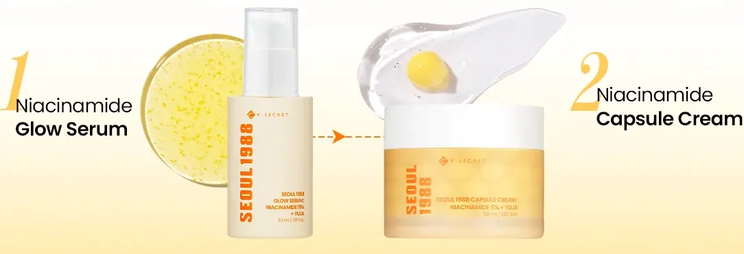 Вся серія K-Secret Seoul 1988 Niacinamide + Yuja