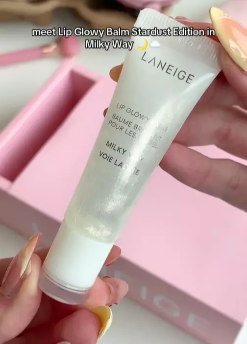 Бальзам для губ із шиммером Laneige Lip Glowy Balm Milky Way