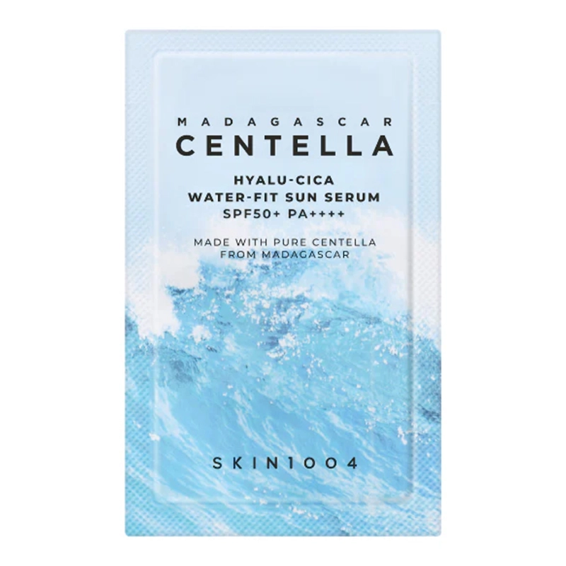 Сонцезахисна сироватка - SKIN1004 Madagascar Centella Hyalu-Cica Water-Fit Sun Serum SPF50+ PA++++, 1.5 мл - фото N1