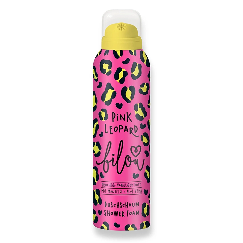 Пінка для душу "Рожевий леопард"" - Bilou Pink Leopard, 200 мл - фото N1