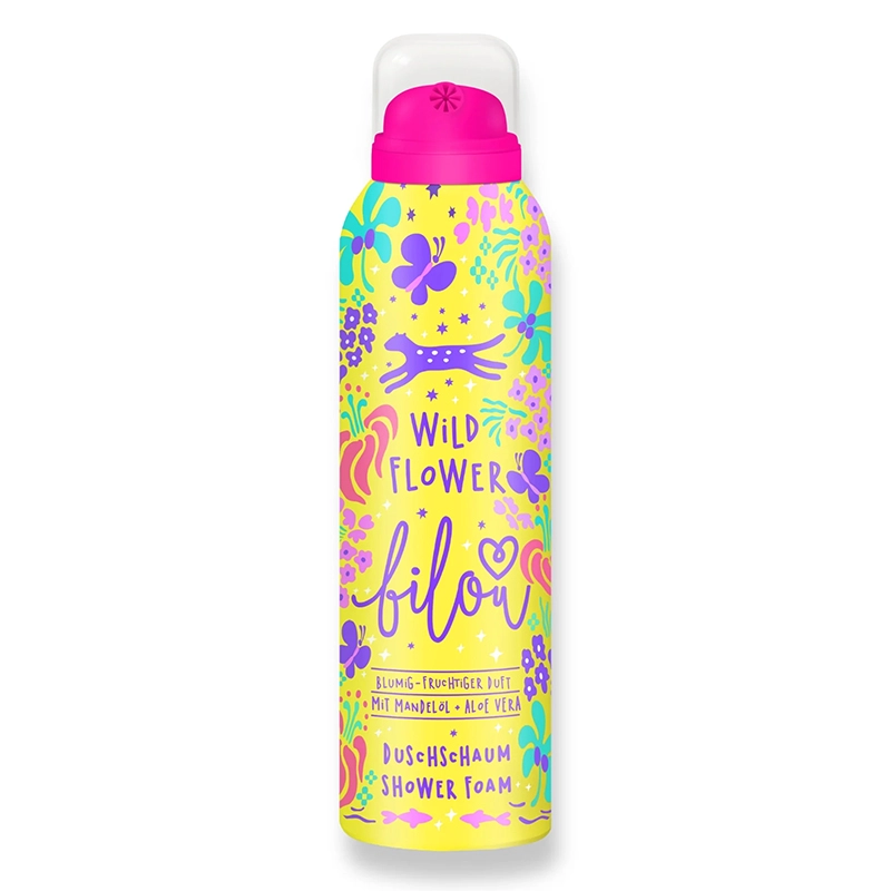 Пінка для душу "Дика квітка" - Bilou Wild Flower, 200 мл - фото N1