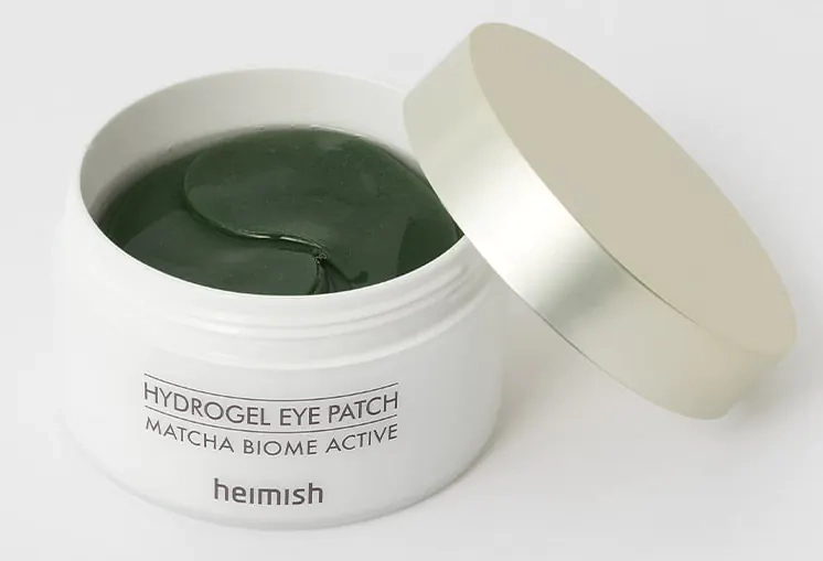 Тонизирующие патчи под глаза с матчей - Heimish Matcha Biome Hydrogel Active Eye Patch, 60шт - фото N2