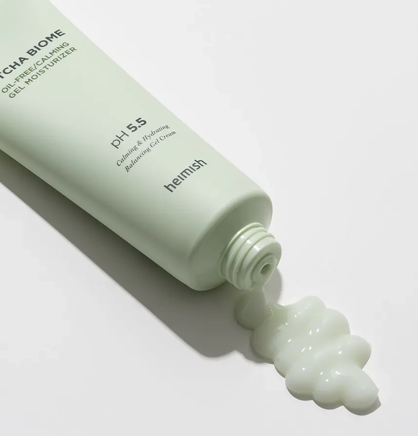 Освежающий крем-гель для лица - Heimish Matcha Biome Oil-Free Calming Gel Moisturizer, 100ml - фото N3