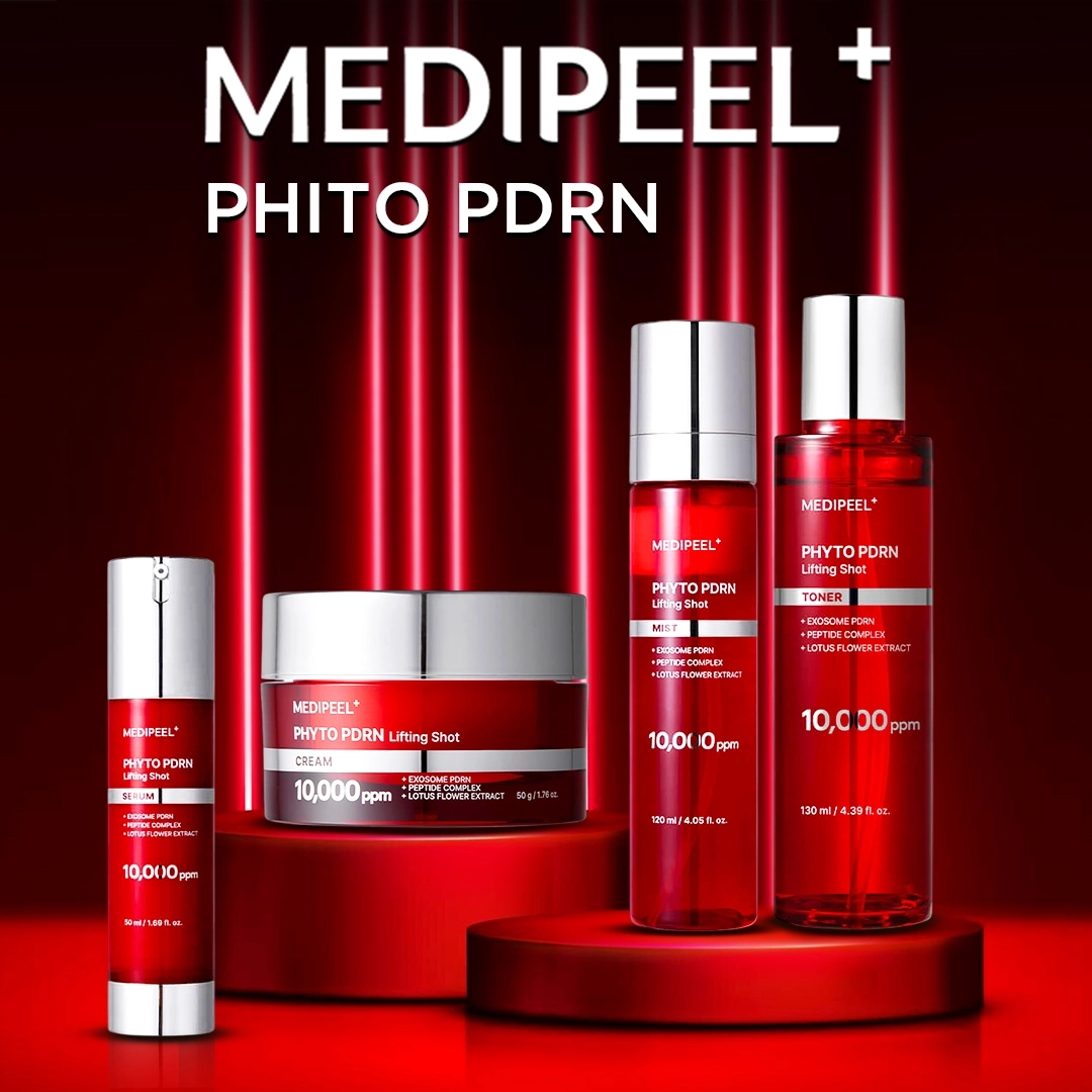 Антивозрастной лифтинг-крем с PDRN и экзосомами - Medi peel Phyto EX PDRN Lifting Shot Cream, 50 мл - фото N3