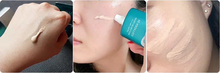 Увлажняющий BB-крем для лица с коллагеном - Enough Collagen 3X Moisture BB Cream SPF50+ PA++++, 50 мл - фото N2