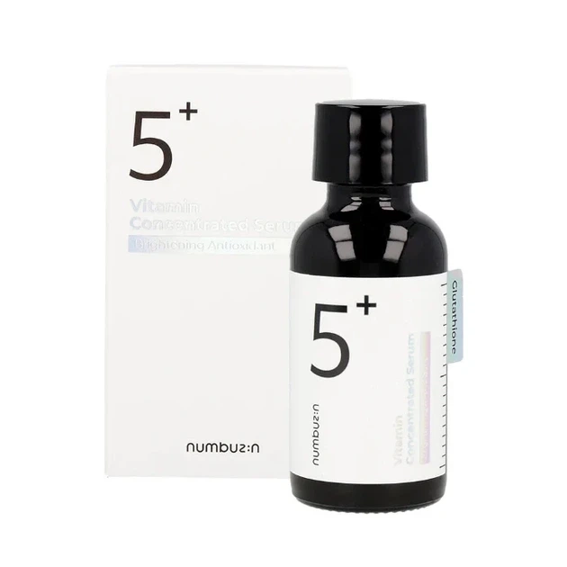 Сироватка освітлююча вітамінна для обличчя - NUMBUZIN No.5+ Glutathione Vitamin Concentrated Serum, 30 мл - фото N3