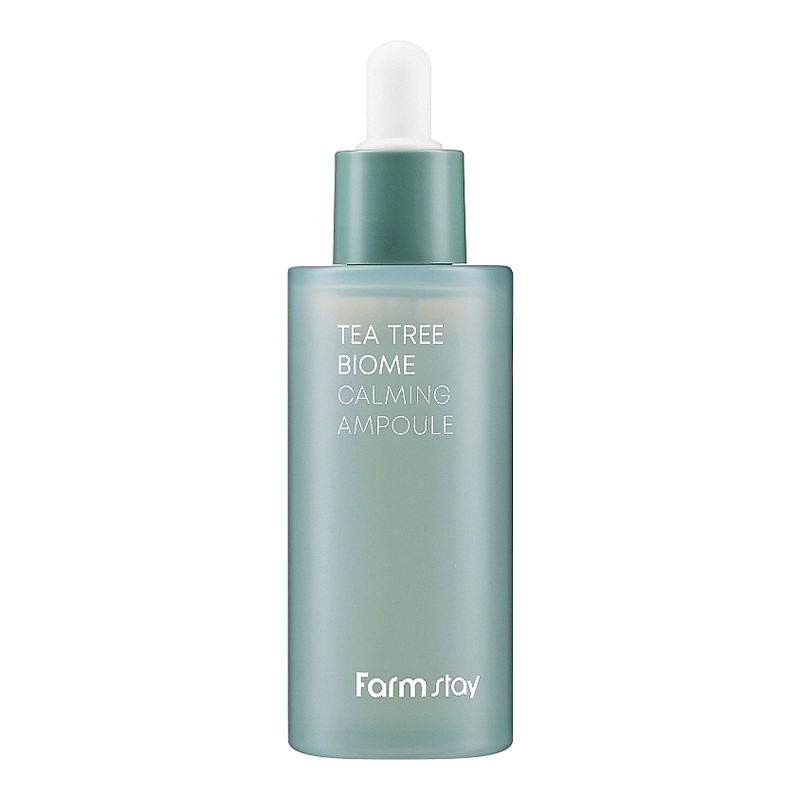 Сироватка заспокійлива ампульна з екстрактом чайного дерева - FarmStay Tea Tree Biome Calming Ampoule, 50 мл - фото N1