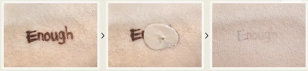 Перекрытие тонального крема Enough Rich Gold Double Wear Radiance Foundation SPF50+ PA+++