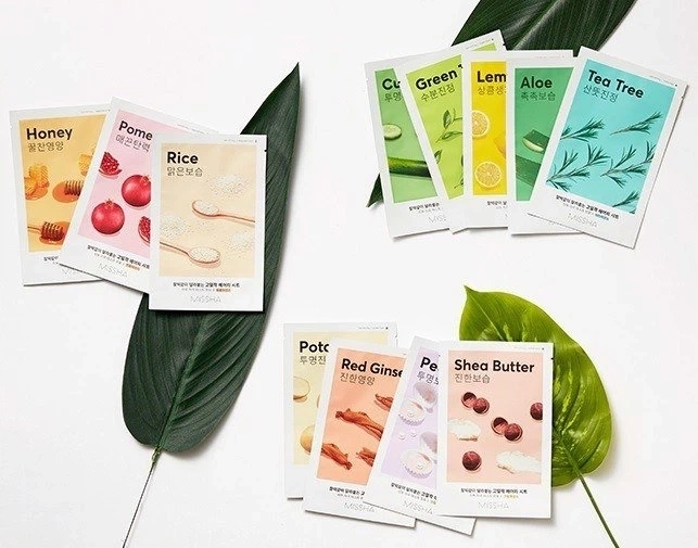 Тканинна маска з екстрактом червоного женьшеню - Missha Airy Fit Sheet Mask Red Ginseng, 19 г - фото N3