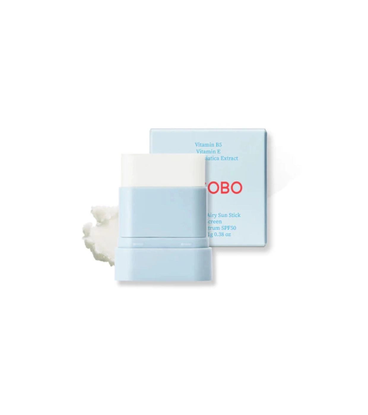 Матуючий сонцезахисний стік - TOCOBO Cotton Soft Sun Stick SPF50+ PA++++ MINI, 11 г - фото N2