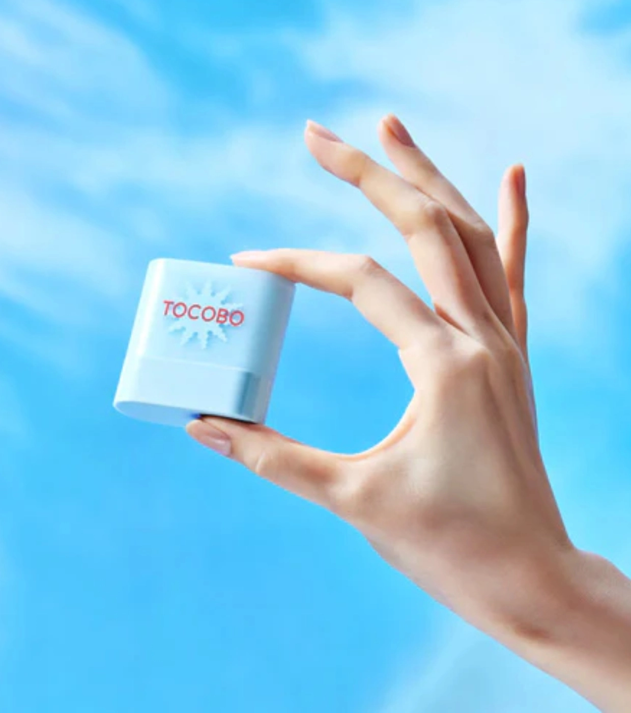 Матуючий сонцезахисний стік - TOCOBO Cotton Soft Sun Stick SPF50+ PA++++ MINI, 11 г - фото N4