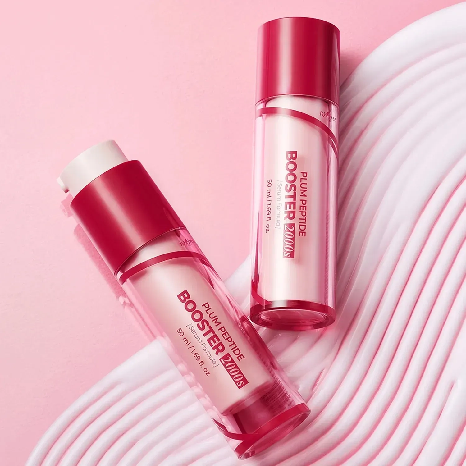 Омолоджуюча сироватка з пептидами та спікулами - IsNtree Plum Peptide Booster 2000s, 50 мл - фото N3