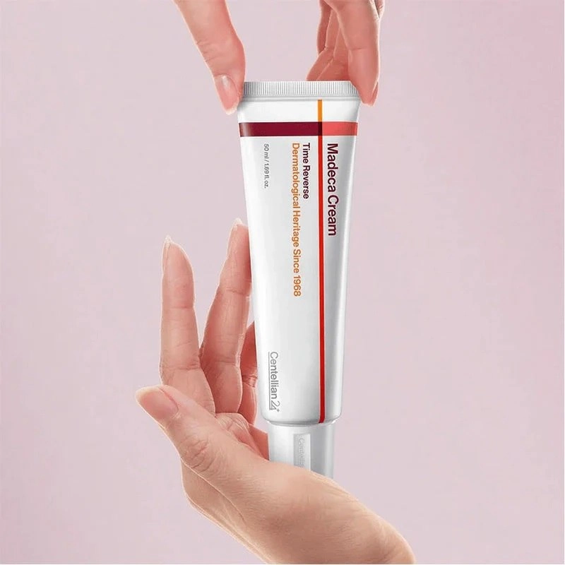 Крем заспокійливий відновлюючий - CENTELLIAN24 Madeca Cream Time Reverse, 50 мл - фото N3