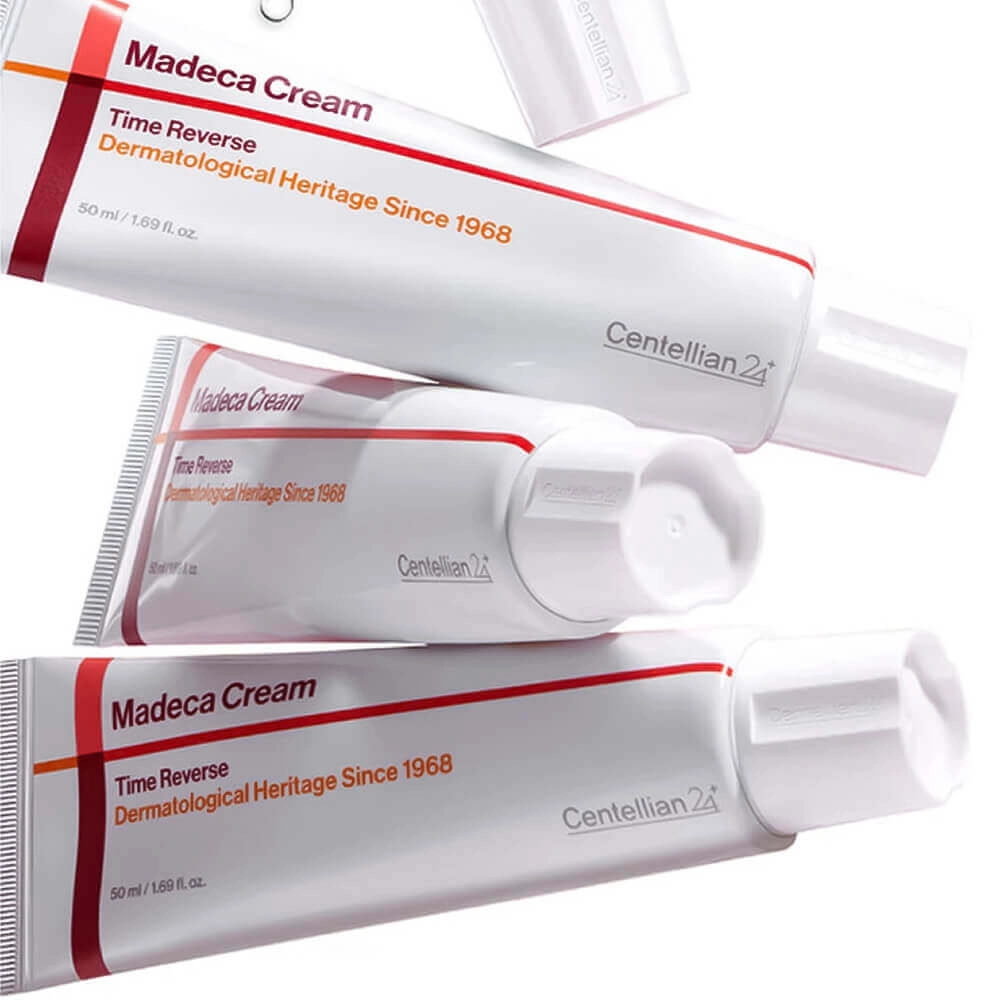 Крем заспокійливий відновлюючий - CENTELLIAN24 Madeca Cream Time Reverse, 50 мл - фото N4