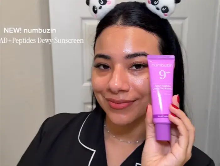 Сонцезахисна есенція NUMBUZIN No.9 NAD+ Peptide Dewy Sun Essence SPF50+ PA++++