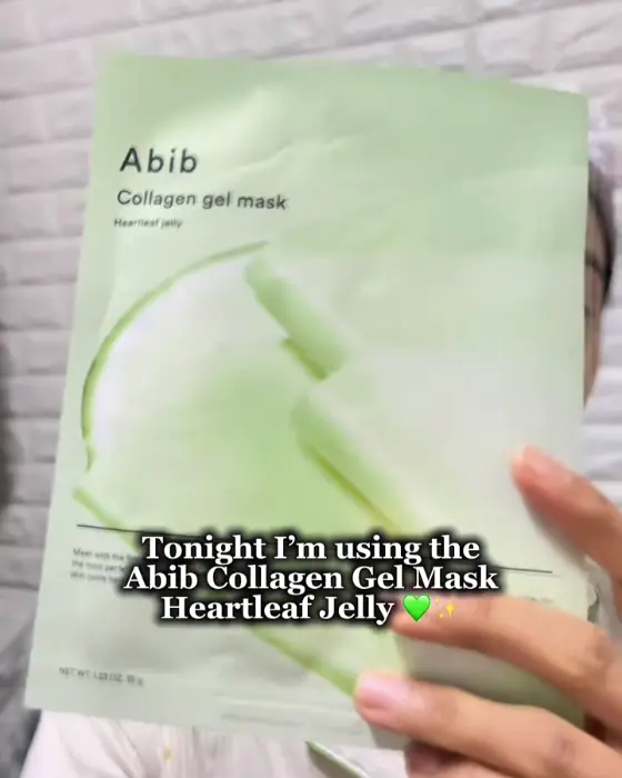 Гідрогелева маска ABIB Collagen Gel Mask Heartleaf Jelly