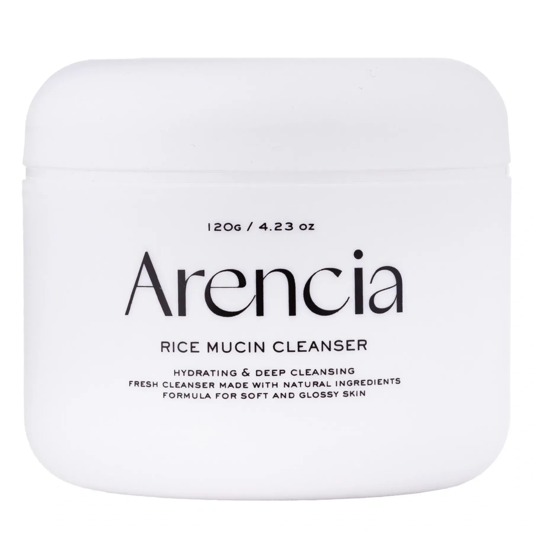 Очищуюча паста з рисом та муцином равлика - ARENCIA Rice Mucin Cleanser, 120 г - фото N1