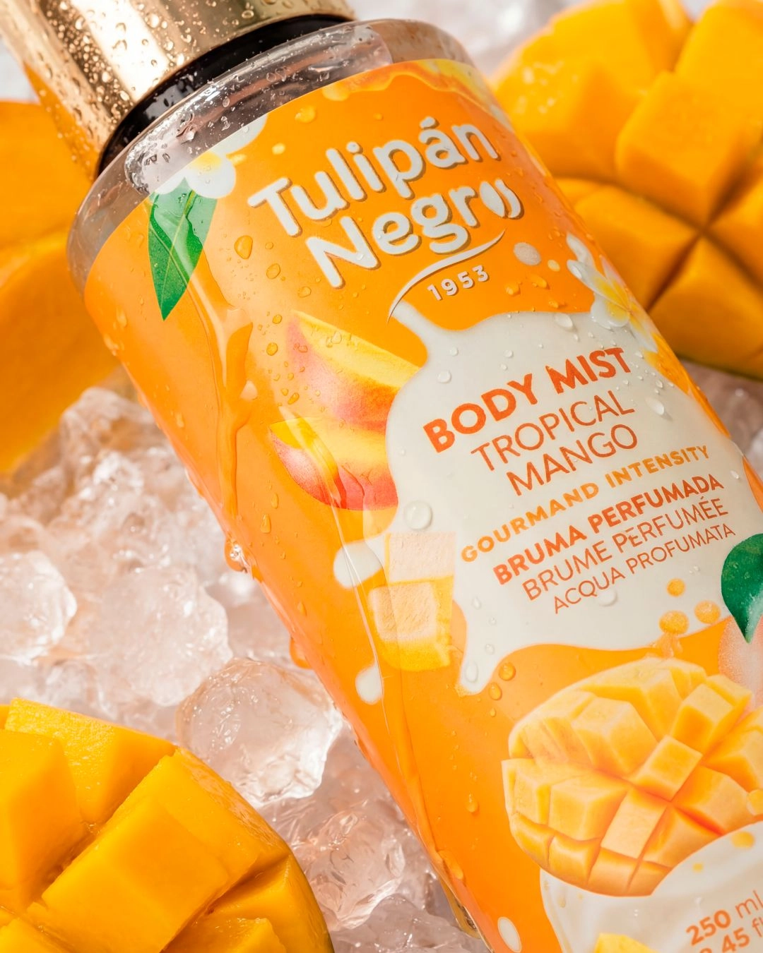 Мист для тела "Тропическое манго" - Tulipan Negro Tropical Mango Body Mist, 250 мл - фото N3