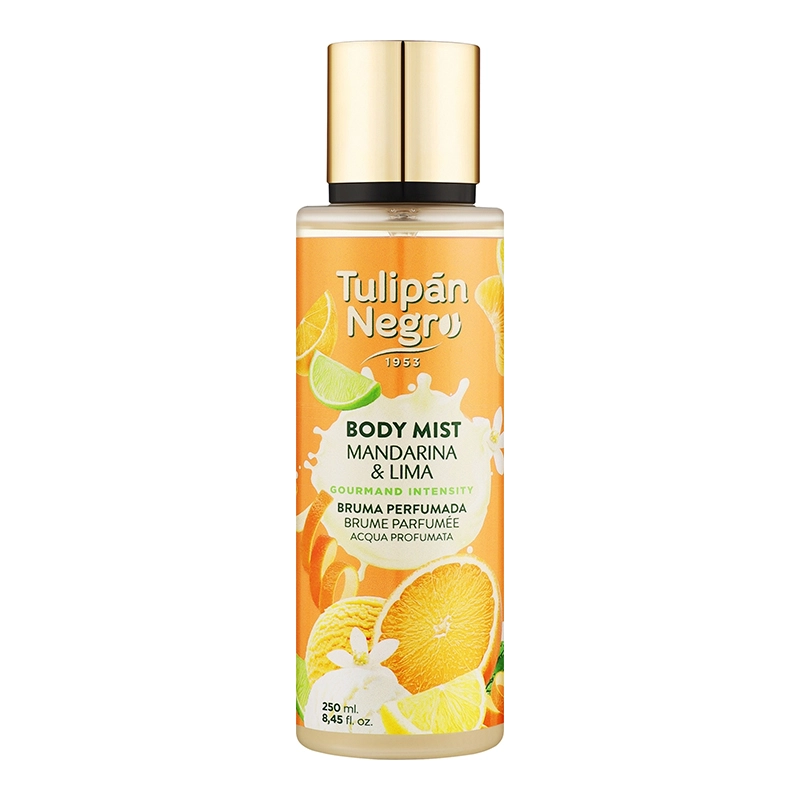 Мист для тела "Мандарин и лайм" - Tulipan Negro Mandarina & Lima Body Mist, 250 мл - фото N1