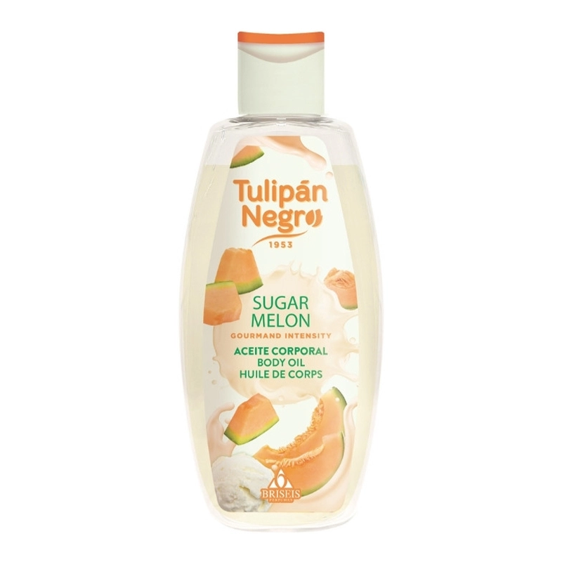 Масло для тела "Сахарная дыня" - Tulipan Negro Sugar Melon Body Oil, 200 мл - фото N1