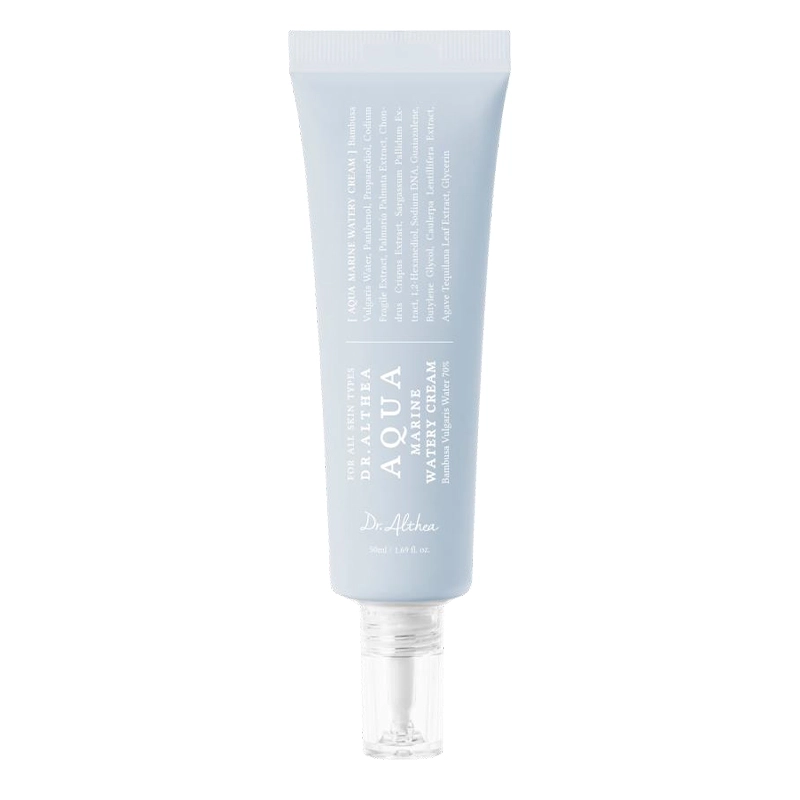 ПРОБНИК Зволожуючий крем для обличчя з бамбуком - Dr. Althea Aqua Marine Watery Cream, 2 мл - фото N2