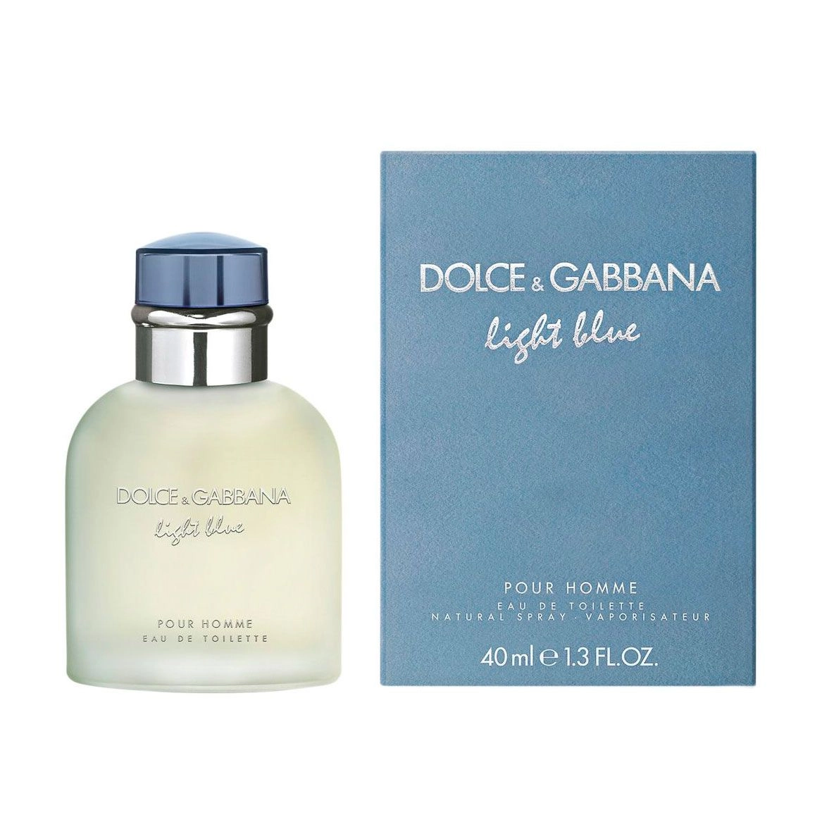 Туалетна вода чоловіча - Dolce & Gabbana Light Blue Pour Homme, 40 мл - фото N2