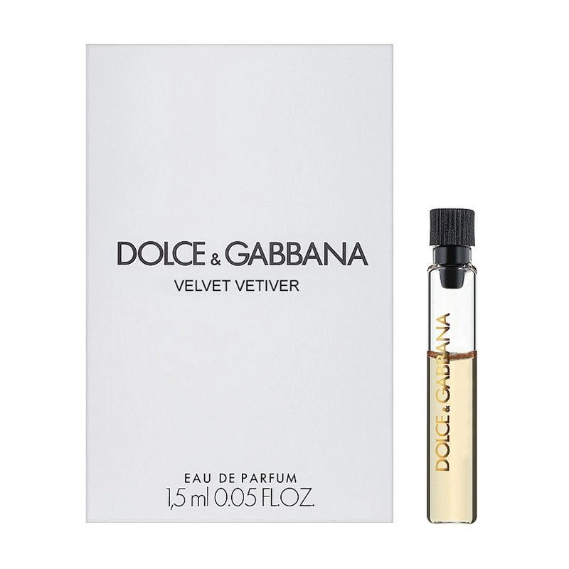 Dolce & Gabbana Velvet Vetiver Парфумована вода унісекс, 1.5 мл (пробник) - фото N1