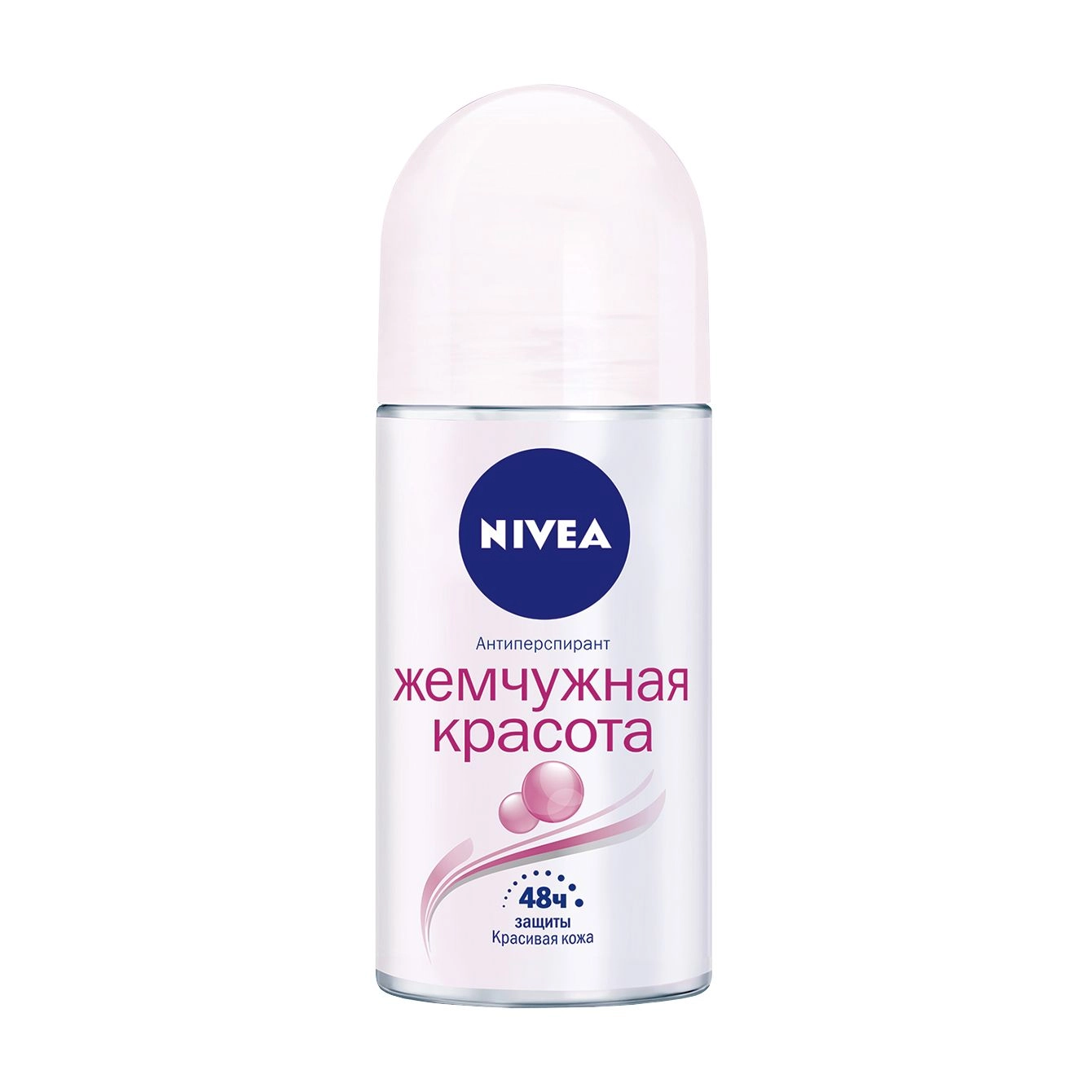 Nivea Кульковий дезодорант-антиперспірант Перлинна краса з екстрактом перлів, жіночий, 50 мл - фото N2