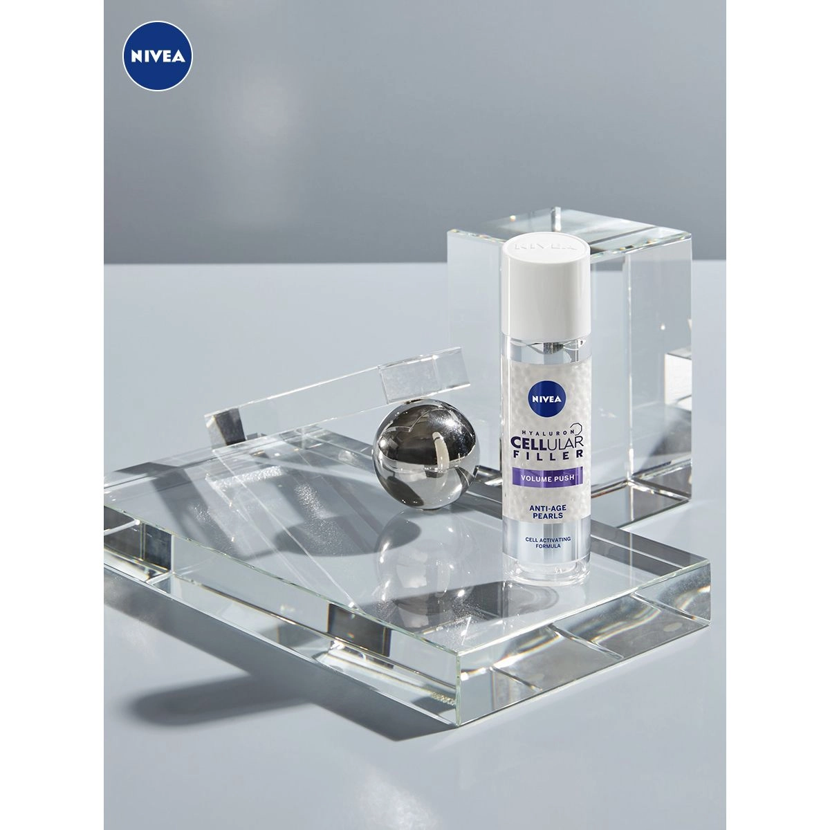 Nivea Омолоджувальні перлини Hyaluron Cellular Filler + Volume Control Plumping Pearls, 30 мл - фото N4