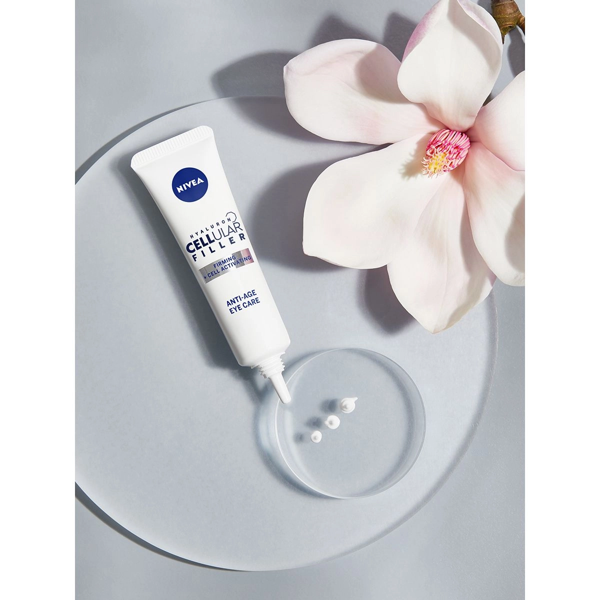 Nivea Крем для шкіри навколо очей Hyaluron Cellular Filler ативіковий проти зморщок, 15 мл - фото N3