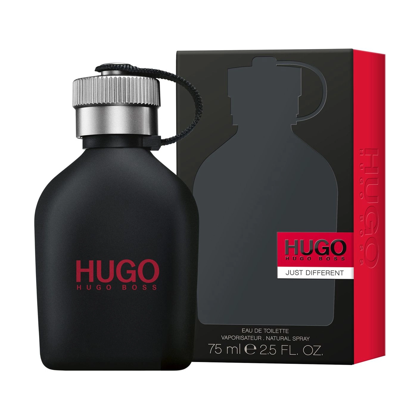 Туалетна вода чоловіча - Hugo Boss Just Different, 75 мл - фото N1