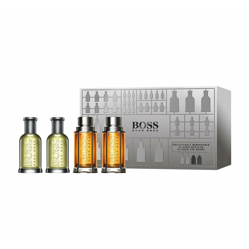 Hugo Boss Парфюмированный набор The Scent Set мужской (Hugo Boss The Scent, 2*5 мл + Boss Bottled, 2*5 мл) - фото N1