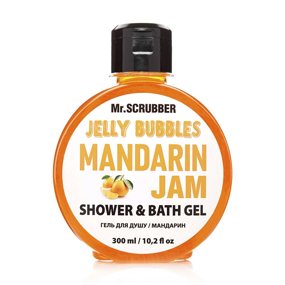 Mr.Scrubber Гель для душу Jelly Bubbles Mandarin для всіх типів шкіри, 300 мл - фото N1