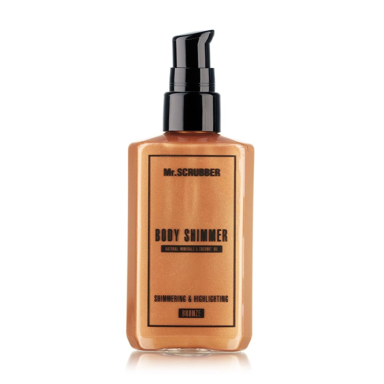 Mr.Scrubber Шимер для тіла Body Shimmer Bronze, 100 мл - фото N1