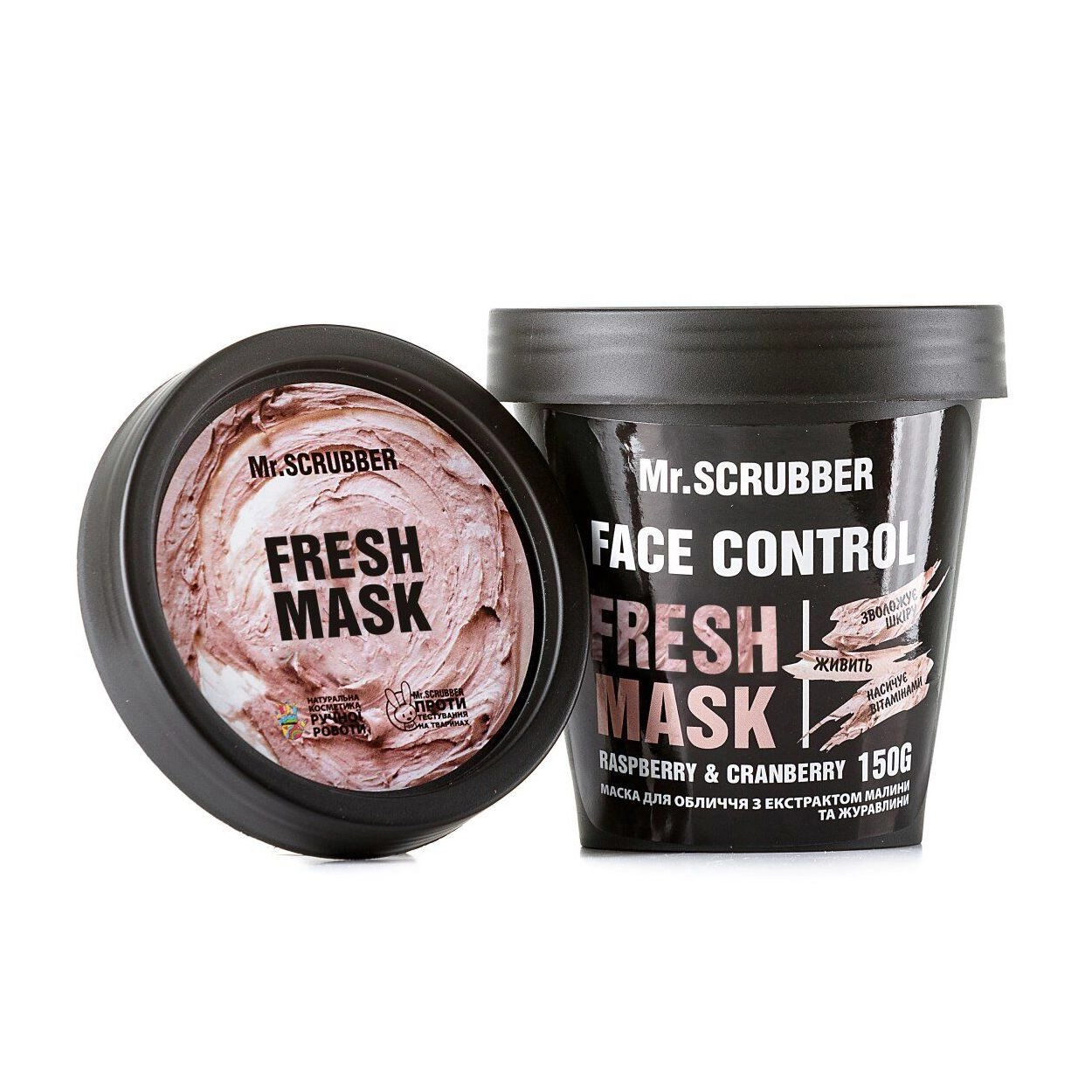 Mr.Scrubber Маска для обличчя Face Control Fresh Mask Зволожувальна, 150 г - фото N1
