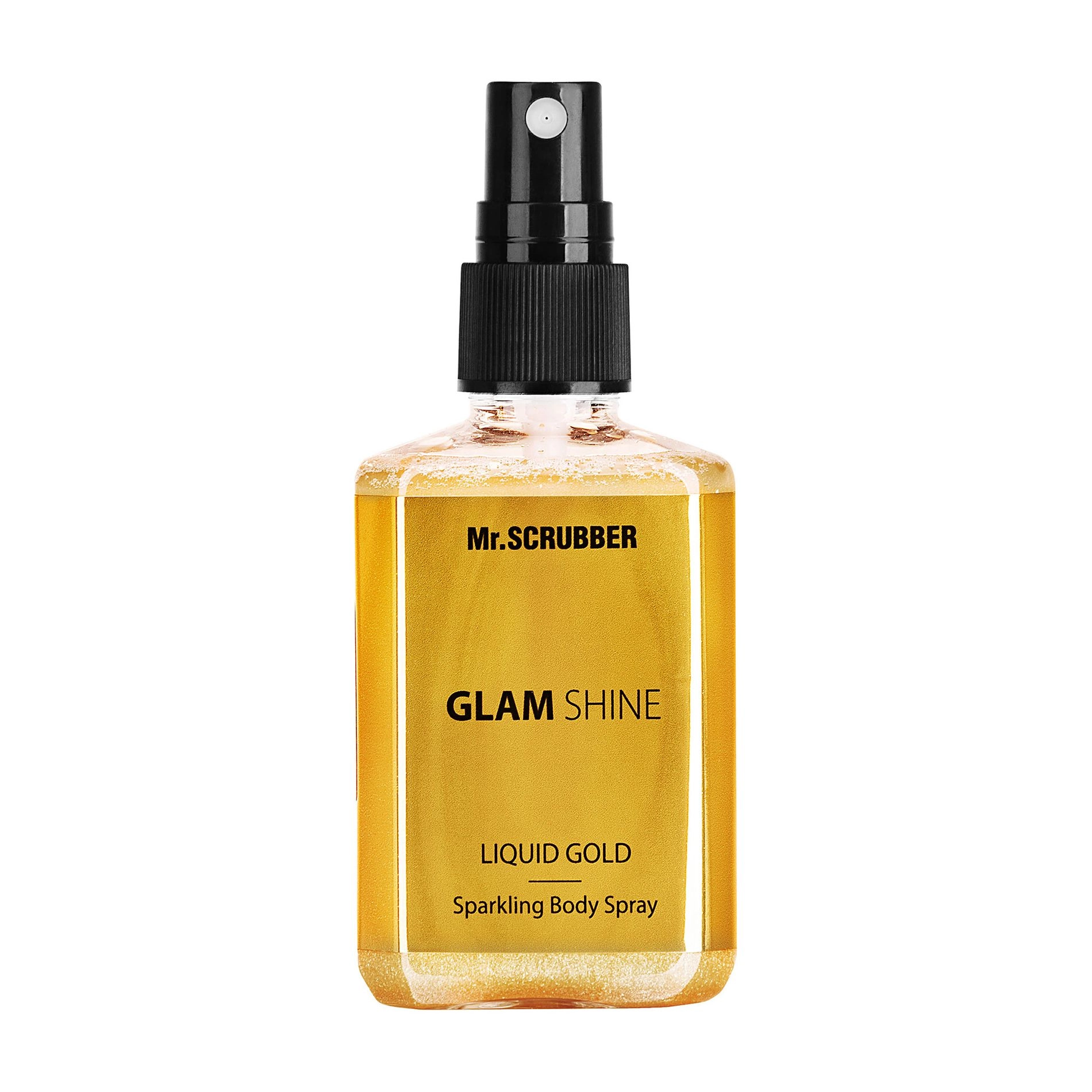 Mr.Scrubber Сяючий спрей для тіла Glam Shine Liquid Gold Sparkling Body, 60 мл - фото N1